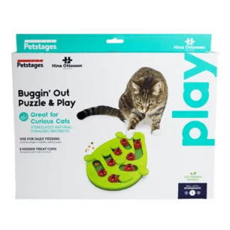 Outward Hound Nina Ottosson Buggin’ Out Puzzle and Play Cat Toy