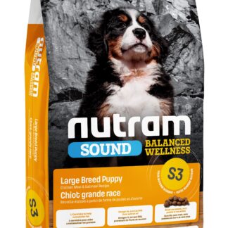 S3 Nutram Sound Balanced Wellness Large Breed Puppy Food