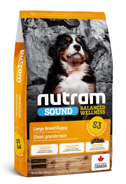 S3 Nutram Sound Balanced Wellness Large Breed Puppy Food