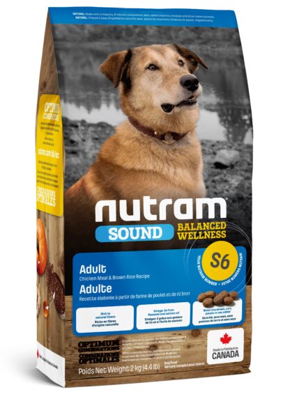 S6 Nutram Sound Balanced Wellness Adult Dog Food