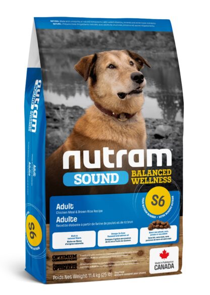 S6 Nutram Sound Balanced Wellness Adult Dog Food