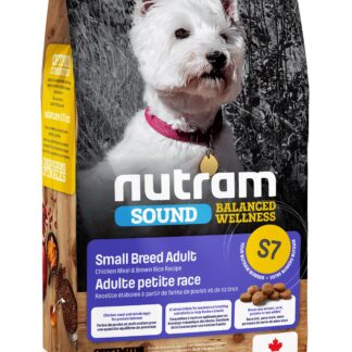 S7 Nutram Sound Balanced Wellness Small Breed Adult Dog Food