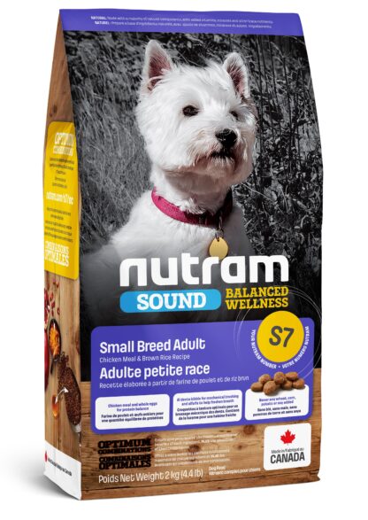 S7 Nutram Sound Balanced Wellness Small Breed Adult Dog Food