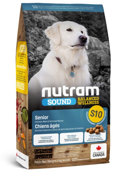 S10 Nutram Sound Balanced Wellness Senior Dog Food