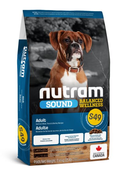 S49 Nutram Sound Balanced Wellness Adult Fish Dog Food