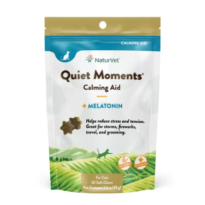 Quiet Moments® Plus Melatonin Cat 50 Soft Chews