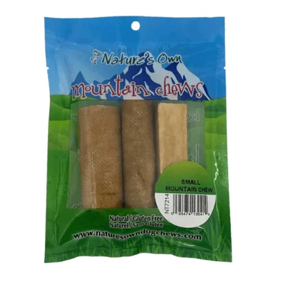 Nature’s Own Mountain Chews Dog Treat 3pk small