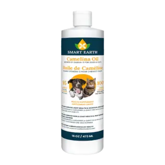 Smart Earth Camelina Oil for Dogs & Cats 16oz