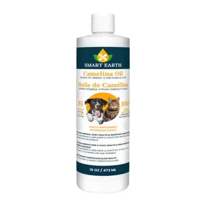 Smart Earth Camelina Oil for Dogs & Cats 16oz