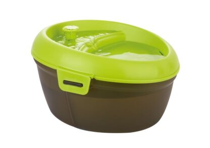 H2O drinking fountain for dog (6 liters) black and green