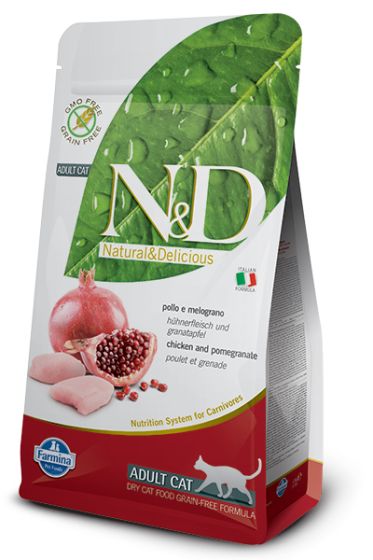 Farmina N&D Prime Chicken & Pomegranate Adult Cat Food 5kg