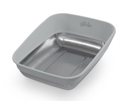 Litter Genie Platinum Litter Pan Stainless Steel X-Large
