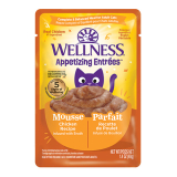 Wellness® Appetizing Entrées™ Mousse Chicken Recipe Infused with Broth Wet Cat Food  1.4oz