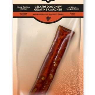 Jawgler Bacon/Maple Gelatin Dog Chew, Small
