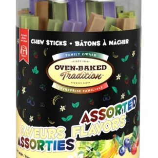 Oven-Baked Tradition Assorted Flavors Chew Sticks Dog 500g