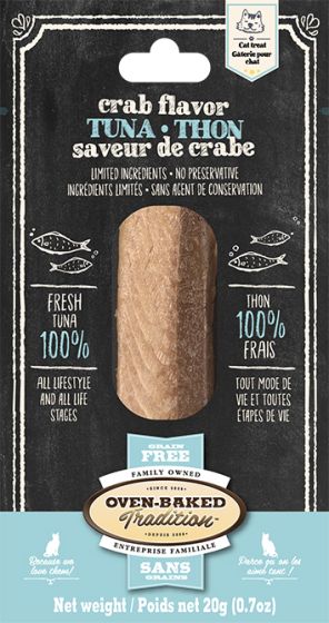 Oven-Baked Tradition Tuna And Crab Flavor Fillet Treat 20g