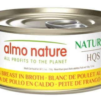 Almo Nature HQS Natural Cat Food - Chicken Breast In Broth 150g