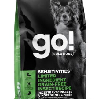 Go Sensitivities LID Grain Free Insect Dog 12lb