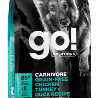 Go Carnivore Grain Free Chicken Turkey Duck Adult Dog 12lb