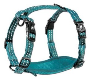 Alcott Adventure Harness large Blue: 8.5" length x 18-26" neck x 27-38" waist | nylon is 1" wide