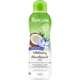 Tropiclean Awapuhi & Coconut Whitening Pet Shampoo, Naturally Derived Ingredients 20oz