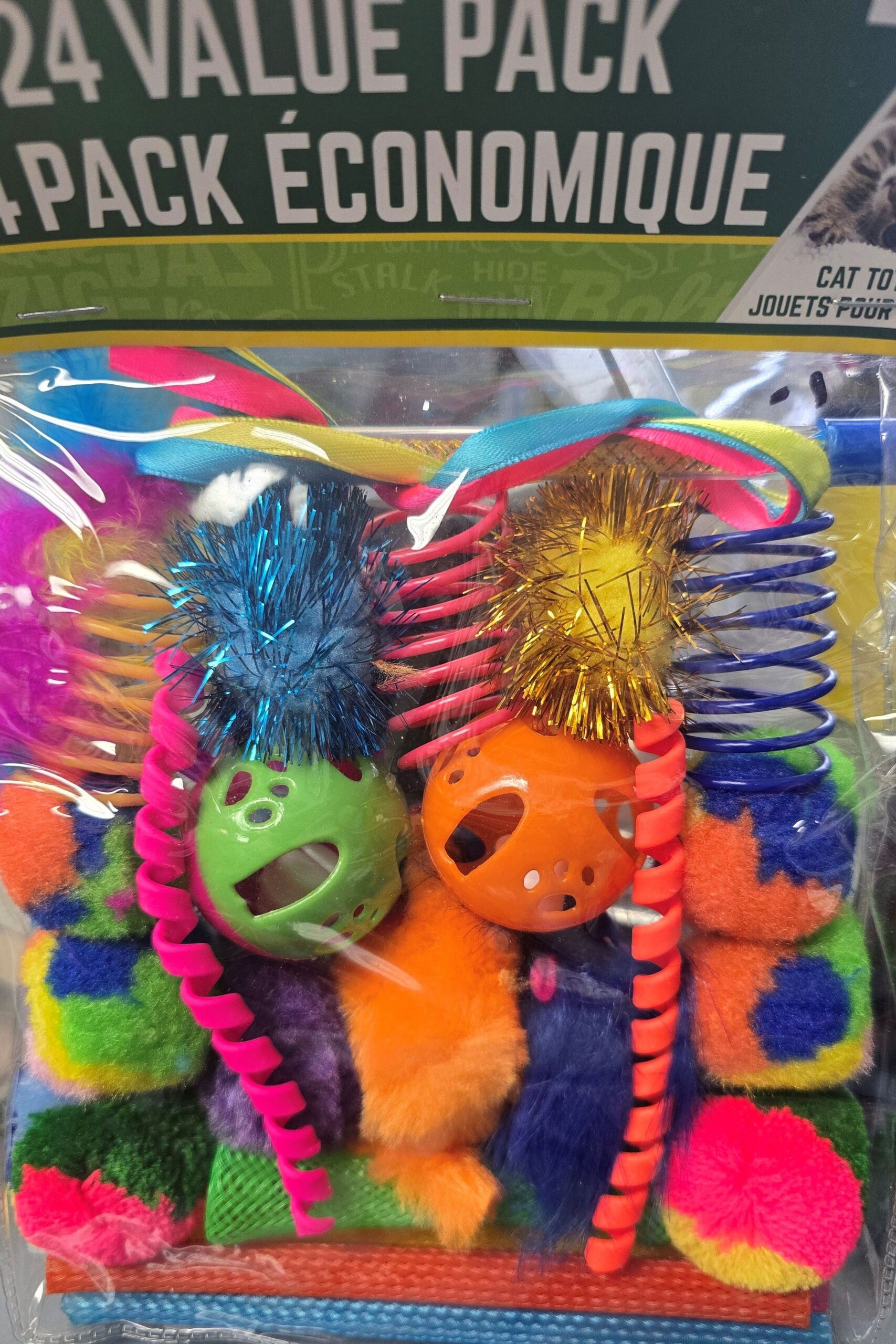 Multipet Cat Toy Value Pack - 24 /Pack