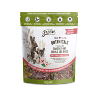 Living World Green Botanicals Premium Timothy Hay - Herb & Flower Mix - 340g (12 oz)