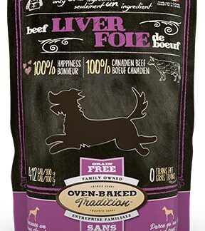 Oven-Baked Tradition Dehydrated Beef Liver Dog 250g