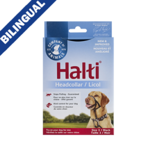 Company of Animals Halti Headcollar Black #2