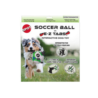 SPOT Tabbie Soccer Ball Dog Toy
