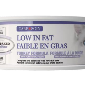 Oven-Baked Tradition Grain Free Care, Low In Fat Turkey Pate Cat Food 5.5oz