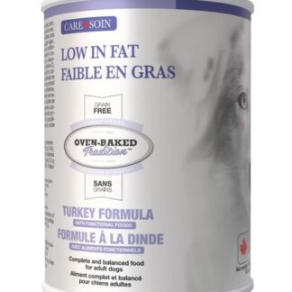 Oven-Baked Tradition Grain Free Care, Low In Fat Turkey Pate Dog Food 12.5oz