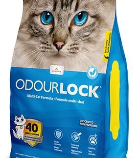Odourlock Ultra Premium Unscented Clumping Litter Cat 12kg