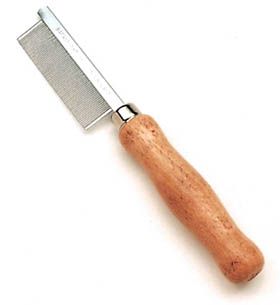 Safari Flea Comb With Wooden Handle